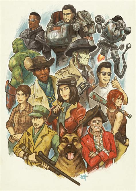 fallout 4 deviantart|[OC] Lil' Fallout 4 Companions : r/Fallout .